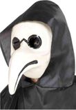 Smiffys Halloween - Masque de médecin de la peste blanc pour adultes