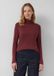 s.Oliver T-shirt à manches longues et col roulé pour femme, bordeaux, taille 38