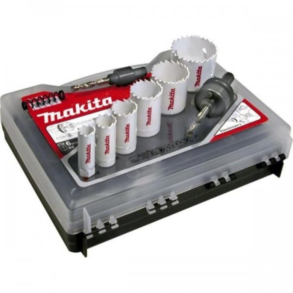 Makita D-47123 6-delige Gatenzagenset in koffer - 16 / 20 / 25 / 32 / 40 / 51mm