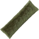 vidaXL - Kussensloop - HEERLEN - Groen - 40 x 145 cm - PV Fleece