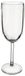 Verre à vin en plastique - 220 ml - Transparent