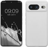 kwmobile telefoonhoesje geschikt voor Google Pixel 8 - Hoesje voor smartphone - Precisie camera uitsnede - TPU back cover in wit