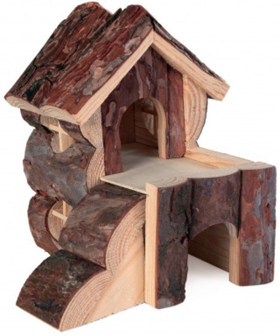 TRIXIE Natural living huis BjÃ¶rk 15 X 15 X 16 cm