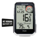 SIGMA ROX 4.0 ENDURANCE White HR-set | met hartslagmeter en OVERCLAMPBUTLER