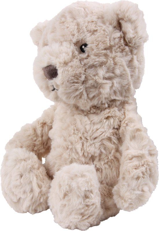 Flow Amsterdam Oplaadbare hartslag knuffel Lou beige