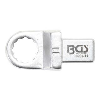 BGS Insteek-ringsleutel - 11 mm - 9 x 12 mm - 1 stuk