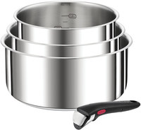 Tefal Ingenio Preference L898S444 4-delige Pannenset - RVS