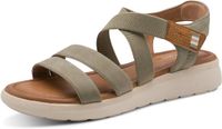 Tamaris - Dames - Sandalen - Groen - Maat 37