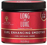 As I Am Long and Luxe Curl Enhancing Smoothie Curl Defining Creme 454gr