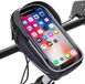Opline Support de téléphone pour vélo - Étanche - Universel - Noir - Convient aux téléphones de 6,7