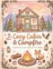 Cozy Cabin & Campfire: A Relaxing Coloring Book for Adults