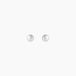 Fidelia Boucles D'oreilles Puces Or Blanc