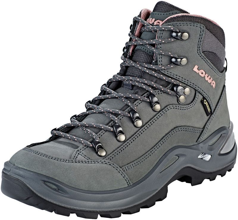 LOWA Renegade GTX Mid Women's Trekking Shoes - graphite/rosé - 2019 - UK 5 / EU 38