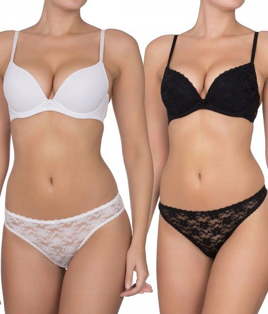 Dorina Sonia 2-Pack Push-up BH - 85C - Wit