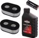 Briggs & Stratton Bougie + Filter + grasmaaierolie pour BS 625E, 650EX, 675EXI