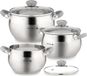 Casserole en acier inoxydable pour induction