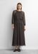 comma Kleid donkerbruin