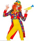 Widmann De Geinige Clown Slipjas Geblokt Vrouw L