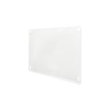 Djois, 930012 - Acryl zelfklevende displayhouder, permanent, A3, transparant, 2 stuks