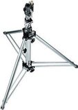 Manfrotto Chromen Stalen Statief voor Follow Spot Verlichting