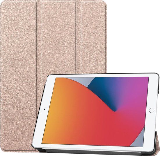 Hoes voor iPad 10.2" (2020) - Book Case - Goud