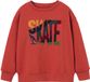 Vertbaudet Jongens Sweatshirt met Ronde Hals Terracottategel 164