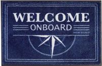 Marine Business Tapis de porte bleu 70 x 50 cm