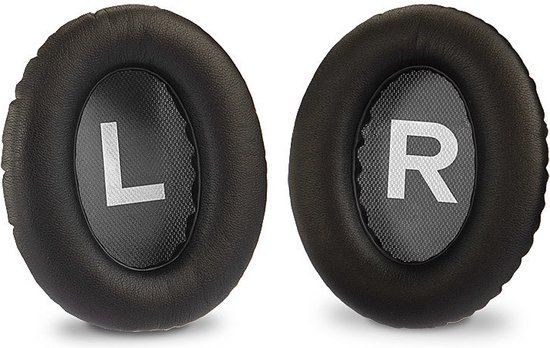 LINDY Over Ear Koptelefoon oorkussen 2 stuk(s) Zwart