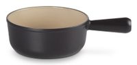Le Creuset Fonduepan Tradition - Mat Zwart - 18 cm / 1.4 liter