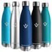 Vikaster Thermosfles, 1000 ml, BPA-vrij, lekvrij, voor school, sport, camping, fitness, outdoor