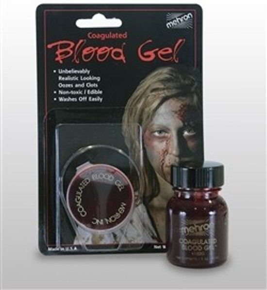 Mehron Coagulated Blood Gel rood