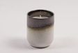 DKD Home Decor Kaars Keramisch Bruin Wit Was (8 x 8 x 9,5 cm)