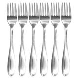 B-home Gebaksvorkjes - 6x - Zilver - RVS