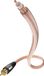 In-Akustik Star II Subwoofer Kabel Mono Cinch - 2x Cinch 1.2m Roze