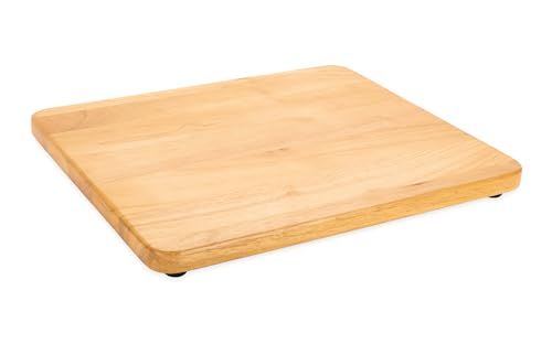 Camco Camper/RV gootsteenhoes | Verstelbare poten met antislipvoeten | Massief eiken hardhouten bovenkant | 13" x 15"