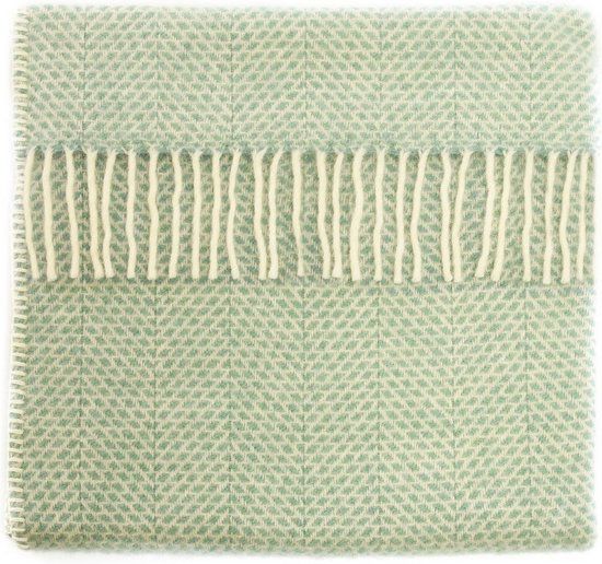 Babydekentje Ocean - 68x73 cm - Blauw - Wol - Tweedmill UK