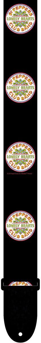 Perri's Gitaarriem Polyester The Beatles Sgt Peppers Lonely Hearts Club Band