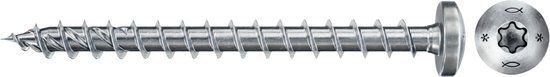 fischer PowerFast II Spaanplaatschroef 3,5x35 TX Bolkop Voldraad - 200 stuks