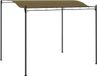 vidaXL Zonneluifel 180 g/m² 3x2,4 m taupe