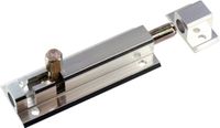 Merkloos Amig Grendelslot 50 mm Aluminium Plat