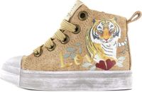 Shoesme Sneakers Beige Tiger Leer Maat 22