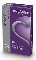 MoreAmore Condooms Basic Skin - More Basic 10s