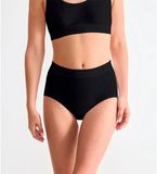 Sloggi Maxislip Double Comfort Maxi Femme Noir Uni Coton/Élasthanne 2 Pièces XL