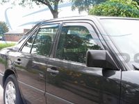 heko Mercedes 190 E (W201) donkere zijwindschermen set 4-delig tbv 4-deurs SEDAN model VANAF 1982-1993 pasvorm Team Heko