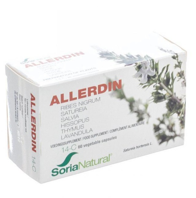 Soria Natural Allerdin 14-C Capsules