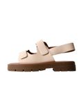 Super Mode He Valentine Sandalen met klittenband beige Vrouwen Maat 38