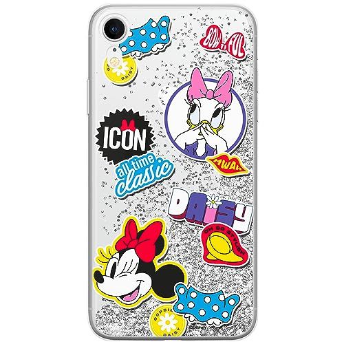 ERT GROUP mobiele telefoonhoesje voor Apple iPhone XR - Minnie 067 - Glitter