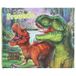 Depesche 13201 Dino World - Vriendschapsboek met dinosaurusmotief en regenboog, vriendschapsboek met 108 pagina's om in te schrijven en te versieren