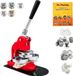 Merkloos Knopenmachine PRO - Button macine - Badge maker - 75 mm Badge Punch - Buttonmaker Set