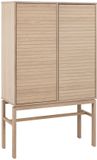 Giga Living Kast Klevik - Wit - 90,8x40x150cm